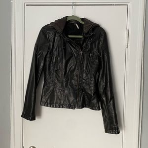 Free People Leather Jacket